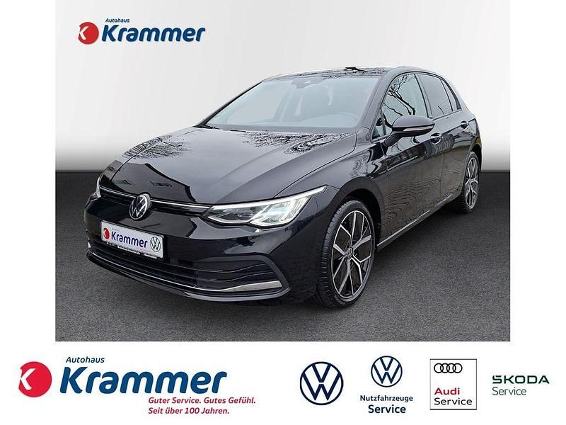 Schwarz Gebraucht 2022 VW Golf Active Limousine | 21.580 € (Guter Preis) - Bild 1/4