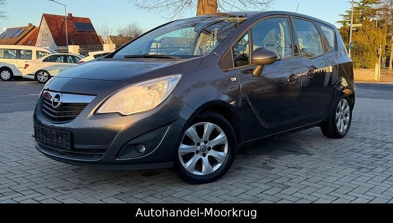 Gebraucht Opel Meriva Edition 101 PS (74 kW) 2010 Grau Van / Kleinbus