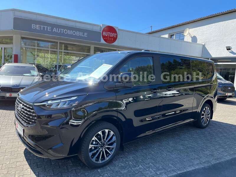 Schwarz Neu 2025 Ford Tourneo Custom Titanium X Van / Kleinbus | 55.980 € (Fairer Preis) - Bild 1/3