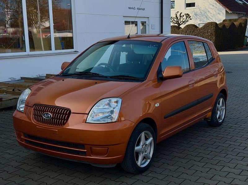 Gebraucht Kia Picanto LX 65 PS (47 kW) 2007 Orange Kleinwagen