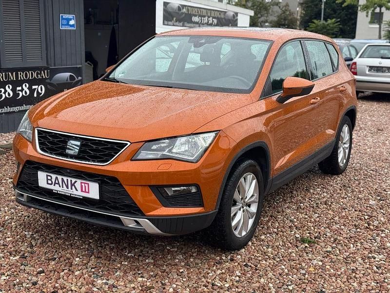 Samoa orange Gebraucht 2018 Seat Ateca 4Drive SUV | 20.700 € (Fairer Preis) - Bild 1/4
