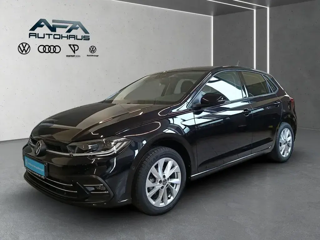 Gebraucht VW Polo Style 95 PS (69 kW) 2022 Schwarz Kleinwagen