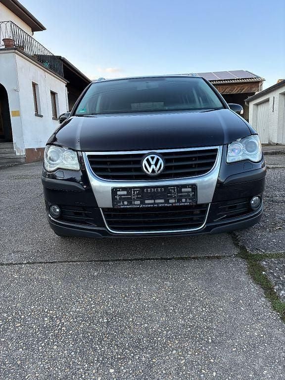Gebraucht VW Touran Cross 140 PS (102 kW) 2007 Schwarz Van / Kleinbus