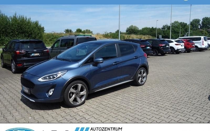 Blau Gebraucht 2019 Ford Fiesta Active Kleinwagen | 13.997 € (Fairer Preis) - Bild 1/4