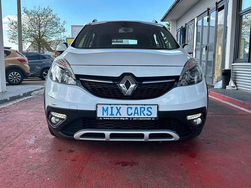 Gebraucht Renault Scénic III Initiale Paris 116 PS (85 kW) 2013 Weiß Van / Kleinbus