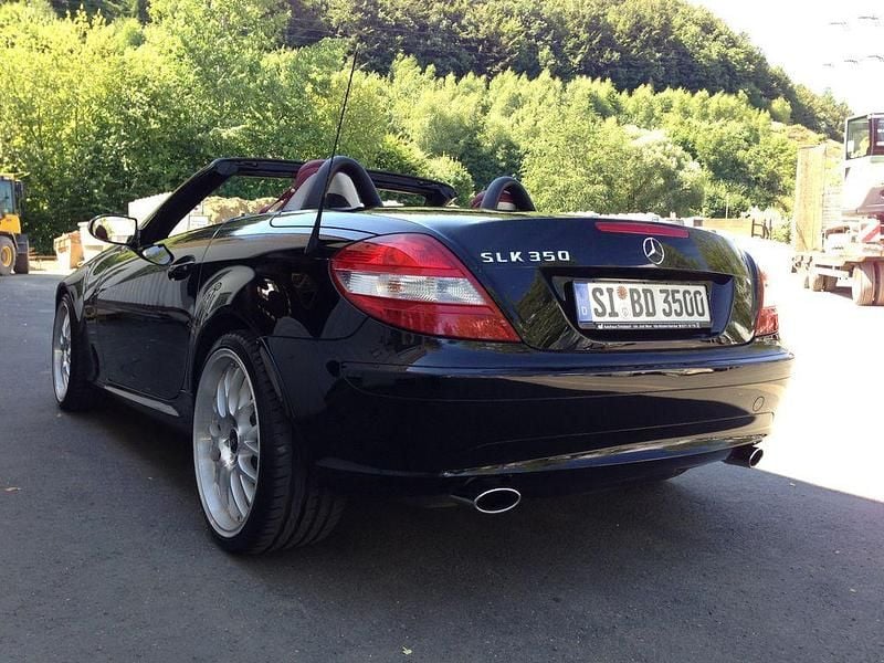 Gebraucht Mercedes SLK350 272 PS (200 kW) 2004 Schwarz Cabrio