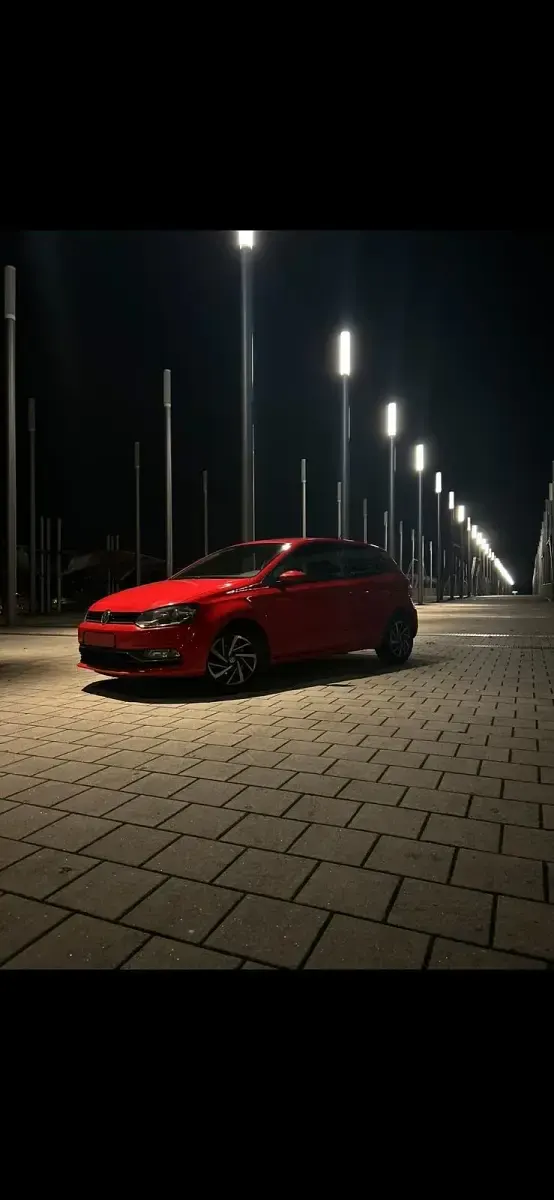 Usata VW Polo 75 CV (55 kW) 2017 Rosso Utilitaria