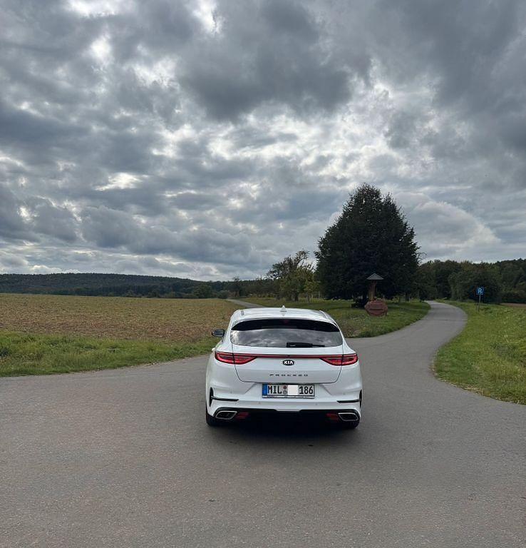 Gebraucht Kia ProCeed GT 204 PS (150 kW) 2019 Weiß Kombi