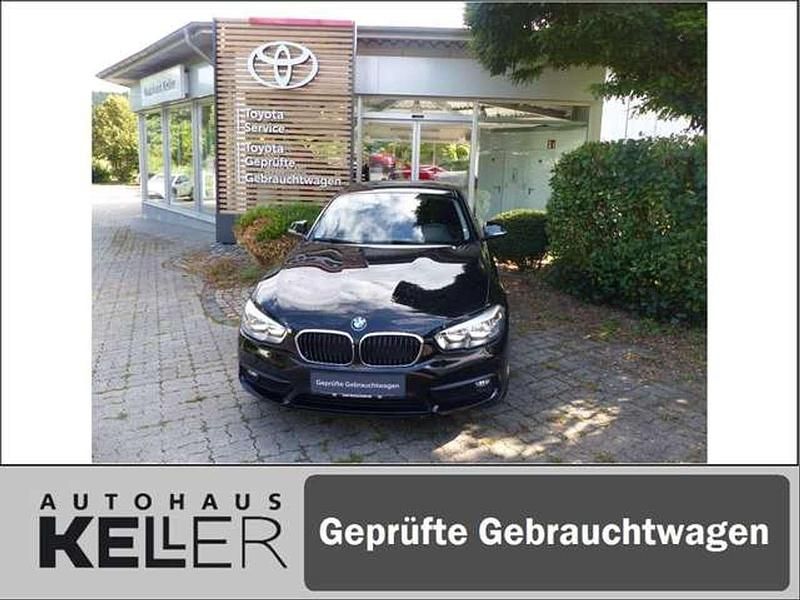 Schwarz Gebraucht 2017 BMW 118 Advantage Kleinwagen | 14.490 € (Fairer Preis) - Bild 1/4