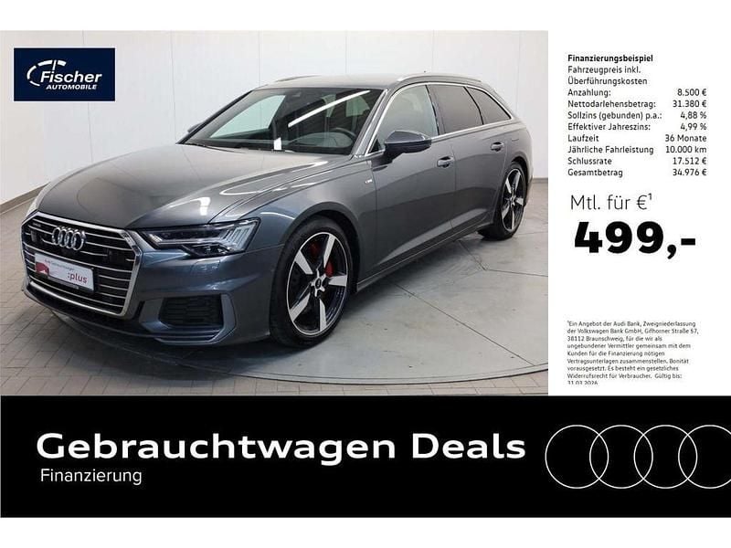 Daytonagrauperleffekt Gebraucht 2021 Audi A6 S-Line Kombi | 39.880 € (Fairer Preis) - Bild 1/4