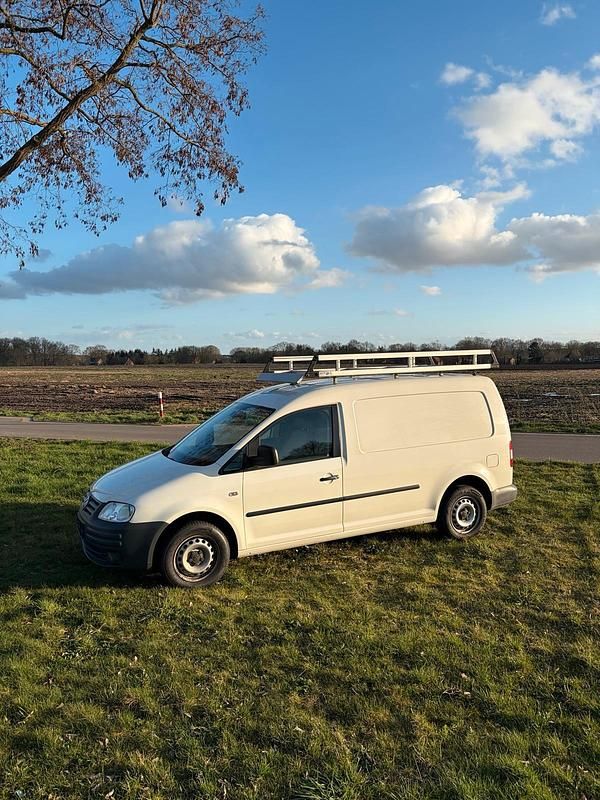 Gebraucht VW Caddy Maxi 105 PS (77 kW) 2008 Weiß Van / Kleinbus