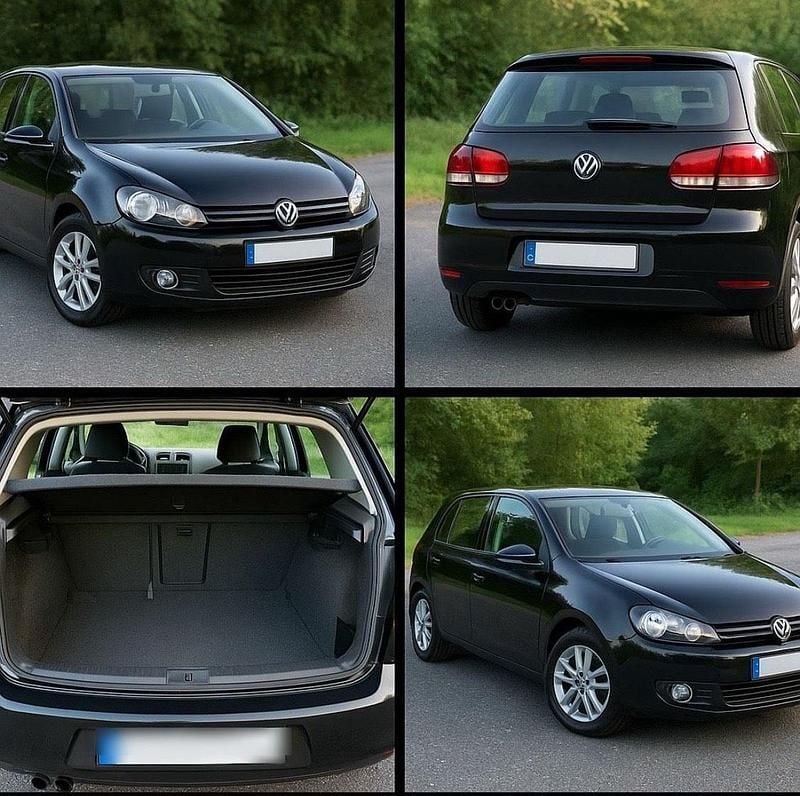 Schwarz Gebraucht 2009 VW Golf VI Limousine | 4.000 € (Fairer Preis) - Bild 1/1