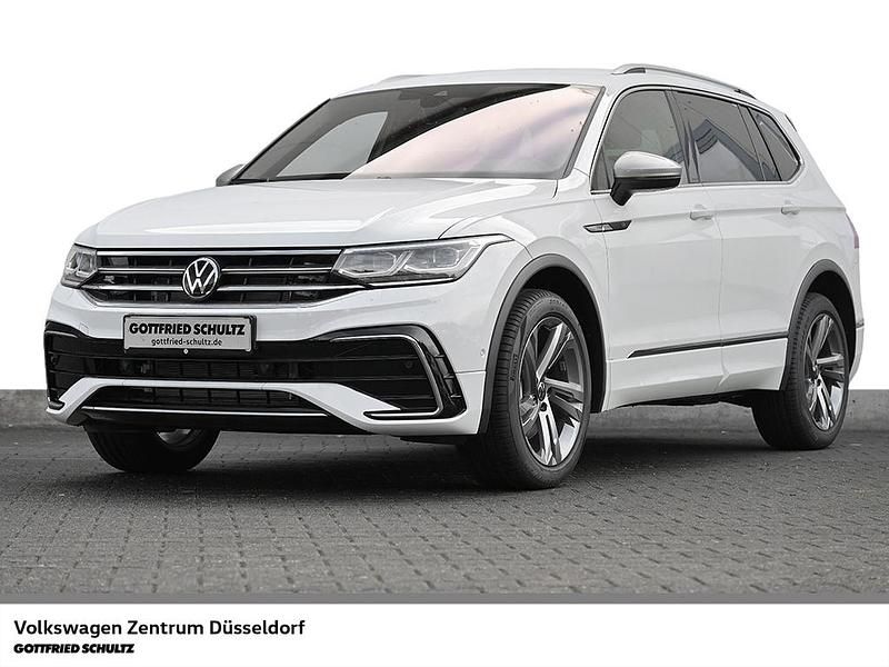 Pure white Gebraucht 2024 VW Tiguan Allspace R-line SUV | 43.980 € (Fairer Preis) - Bild 1/4