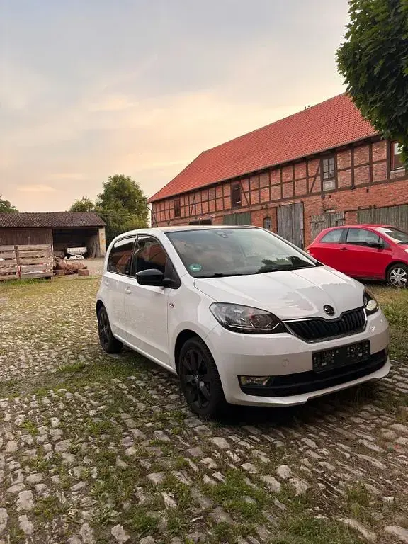 Gebraucht Skoda Citigo Clever 75 PS (55 kW) 2019 Weiß Kleinwagen