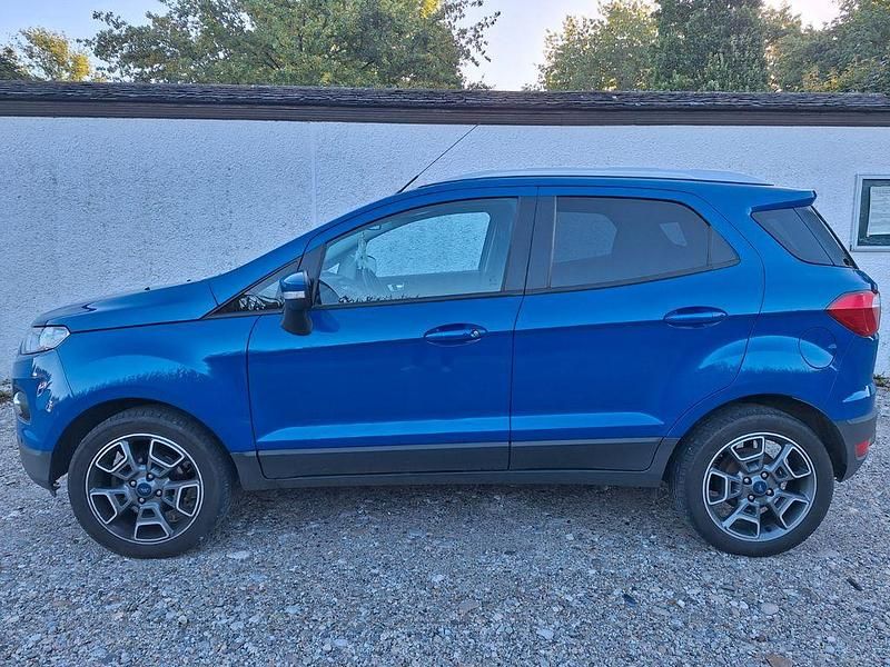 Blau Gebraucht 2017 Ford Ecosport Titanium SUV | 12.500 € - Bild 1/4