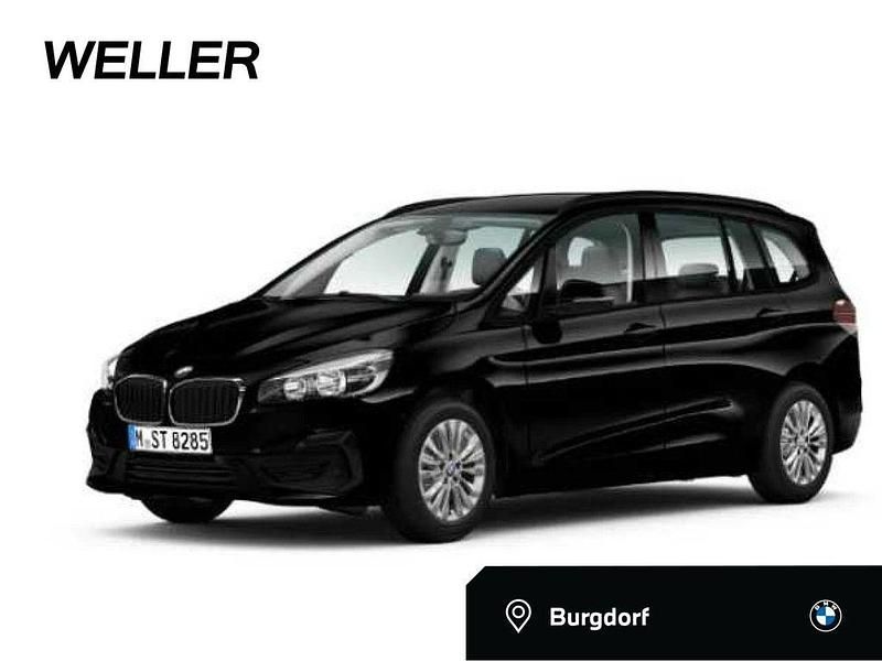 Bmw 218i gran tourer aut. adva (schwarz) Gebraucht 2021 BMW 218 Gran Tourer Comfort Edition Van / Kleinbus | 20.700 € (Fairer Preis) - Bild 1/4