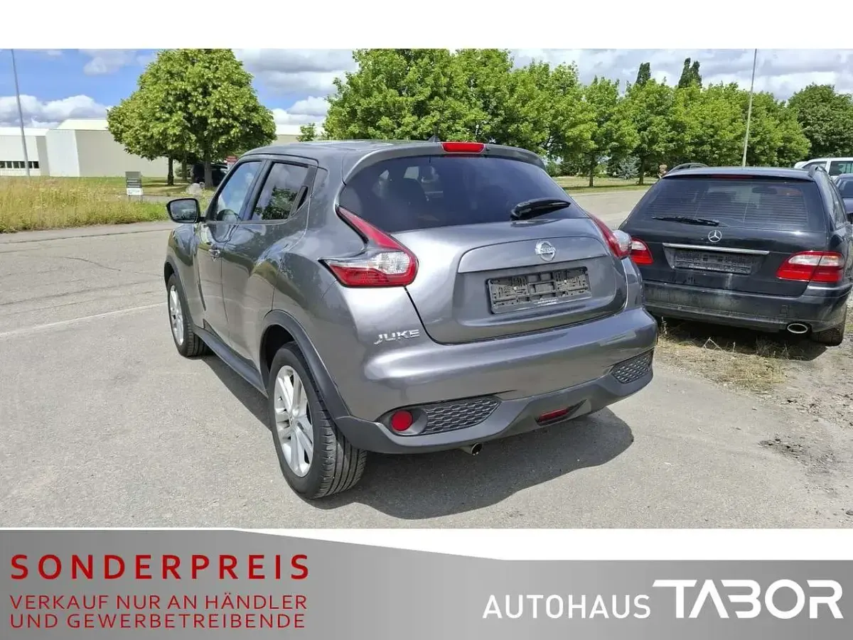 Gebraucht Nissan Juke Acenta 117 PS (86 kW) 2015 Grau SUV