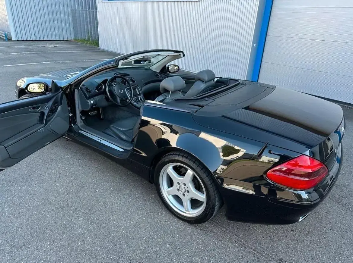 Gebraucht Mercedes SL500 306 PS (225 kW) 2003 Schwarz Cabrio