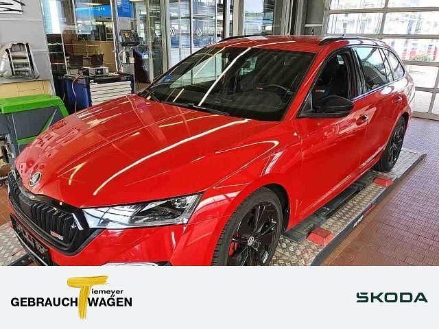Rot Gebraucht 2022 Skoda Octavia RS Kombi | 28.280 € (Fairer Preis) - Bild 1/2