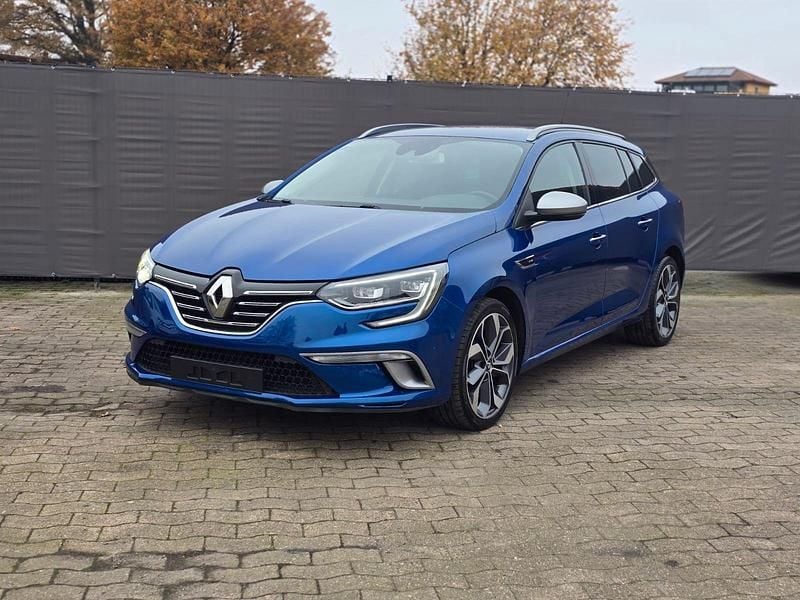 Blau Gebraucht 2017 Renault Mégane GrandTour GT-Line Kombi | 9.499 € (Guter Preis) - Bild 1/4