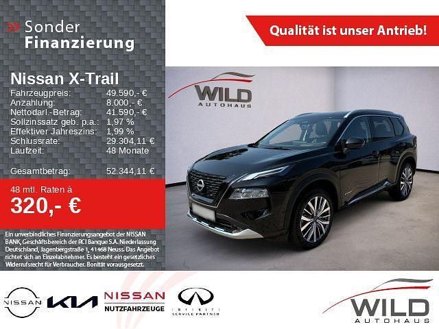 Rot Neu 2025 Nissan X-Trail Tekna SUV | 46.890 € - Bild 1/4