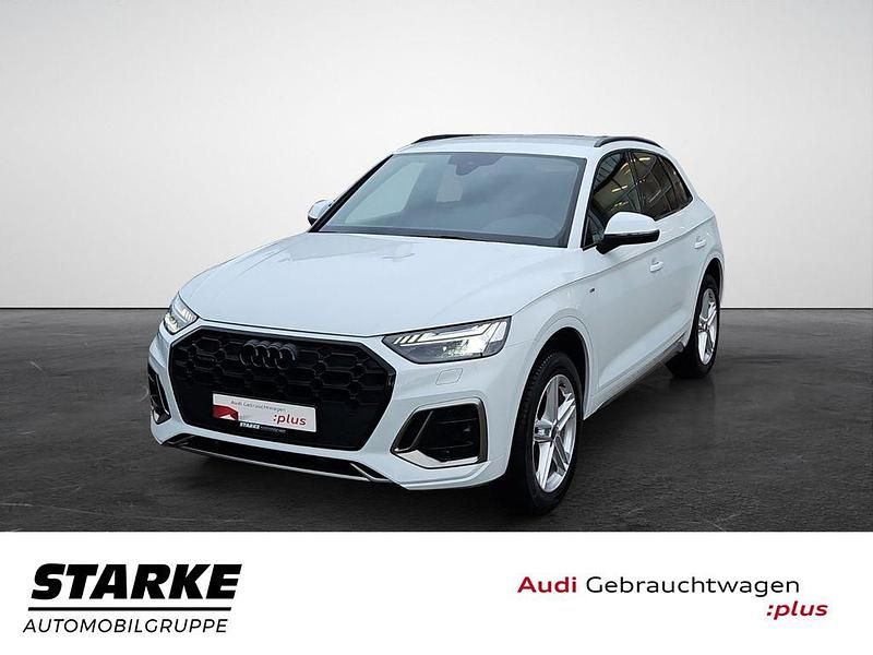 Gebraucht Audi Q5 Ambiente 204 PS (150 kW) 2024 Gletscherweiß metallic SUV