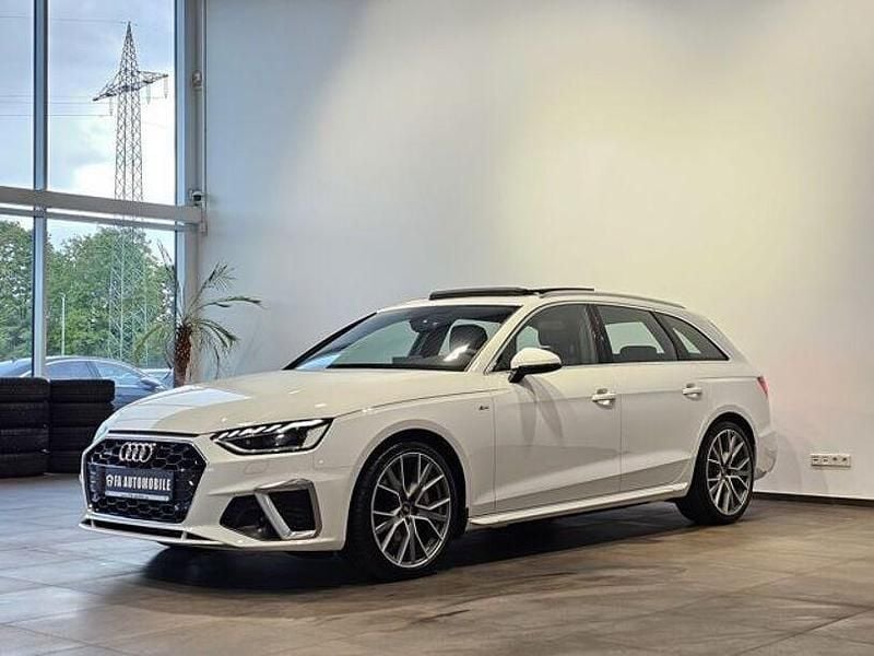 Gebraucht Audi A4 S-Line 204 PS (150 kW) 2022 Gletscherweiß (metallic) Kombi