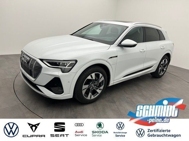 Weiß Gebraucht 2020 Audi e-tron S-Line SUV | 36.400 € (Etwas zu teuer) - Bild 1/4