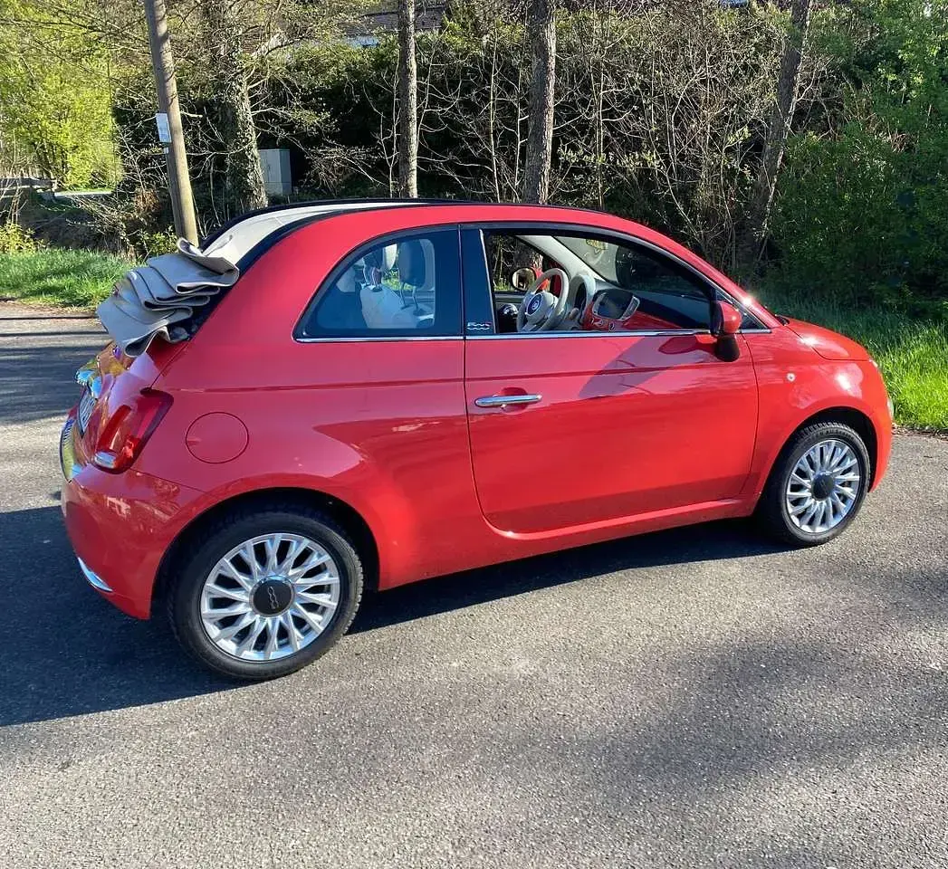 Gebraucht Fiat 500C Lounge 69 PS (50 kW) 2018 Rot Cabrio