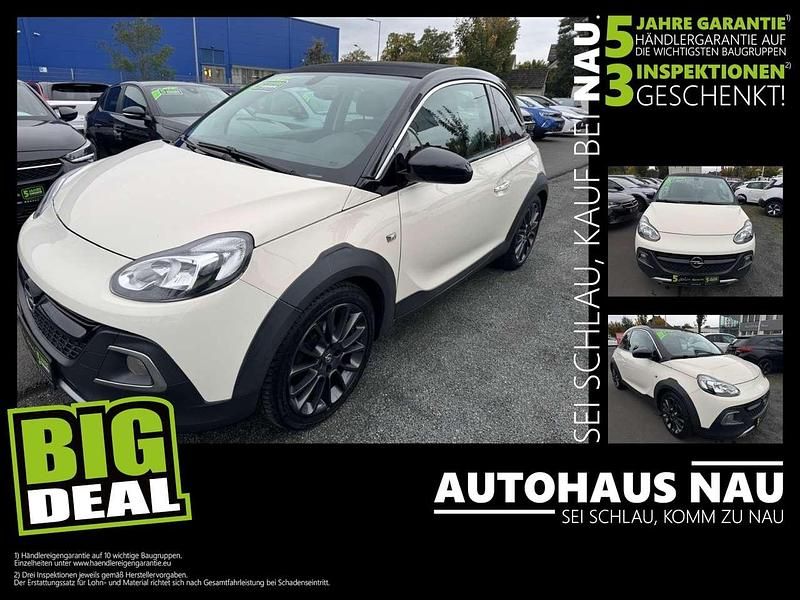 Cream white Gebraucht 2016 Opel Adam Rocks Kleinwagen | 9.990 € (Etwas zu teuer) - Bild 1/4