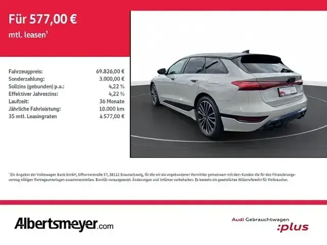 Gebraucht Audi A6 e-tron Ambiente 231 kW (315 PS) 2025 Beige Kombi