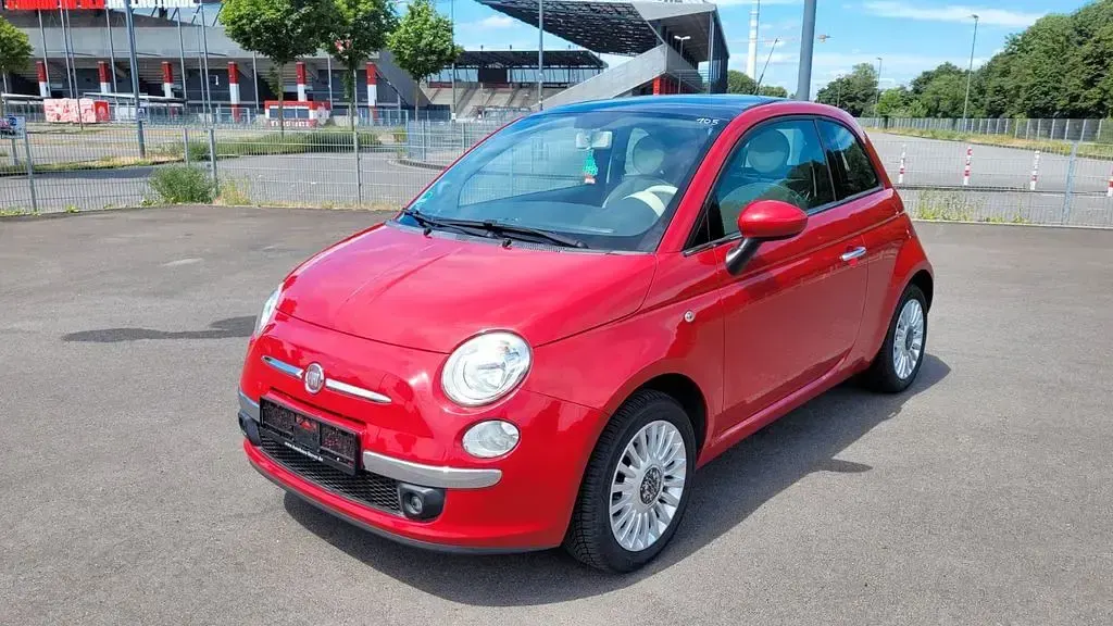 Gebraucht Fiat 500 Lounge 69 PS (50 kW) 2009 Rot Cabrio