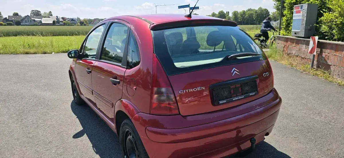 Gebraucht Citroën C3 60 PS (44 kW) 2005 Rot Kleinwagen