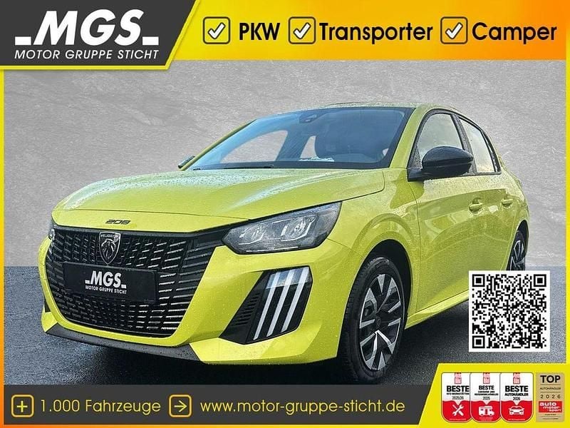 Neu Peugeot 208 Style 101 PS (74 kW) 2025 Met. agueda gelb Kleinwagen