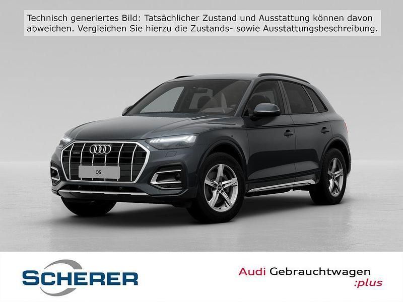 Manhattangrau metallic (metallic) Gebraucht 2024 Audi Q5 Ambiente SUV | 45.900 € (Fairer Preis) - Bild 1/4