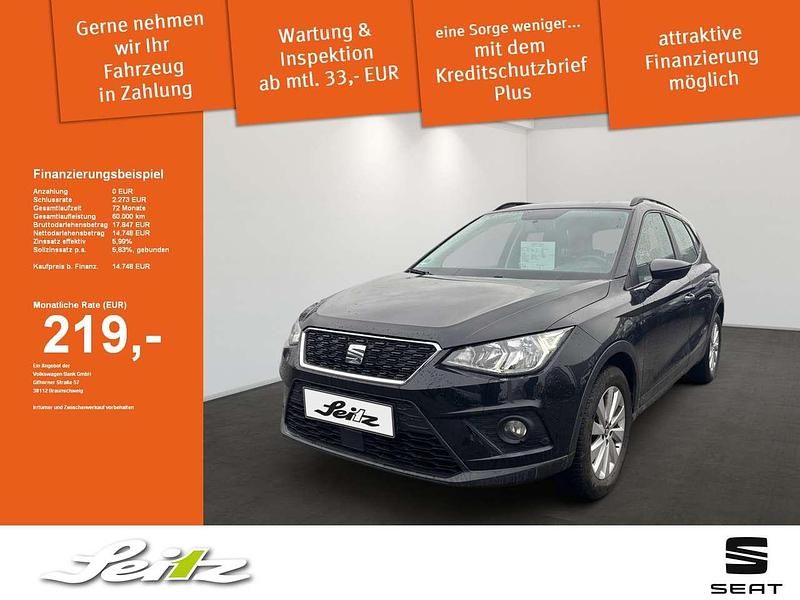 Schwarz Gebraucht 2021 Seat Arona Style SUV | 14.748 € (Fairer Preis) - Bild 1/3