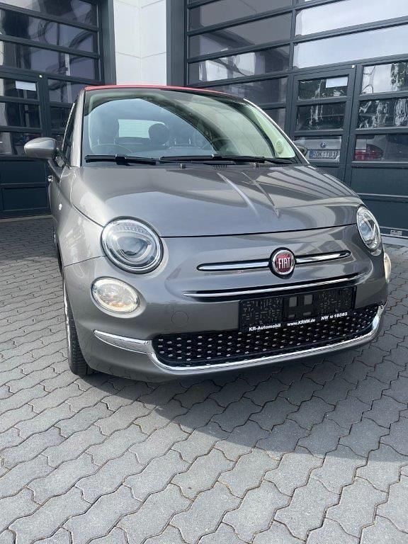 Grau Gebraucht 2017 Fiat 500 Lounge Cabrio | 9.900 € (Fairer Preis) - Bild 1/4