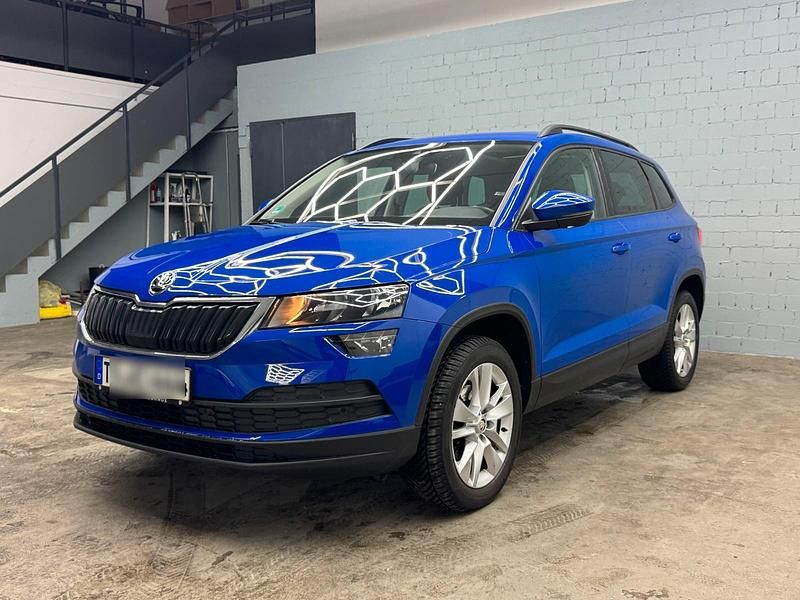Gebraucht Skoda Karoq Ambition 116 PS (85 kW) 2018 Blau SUV