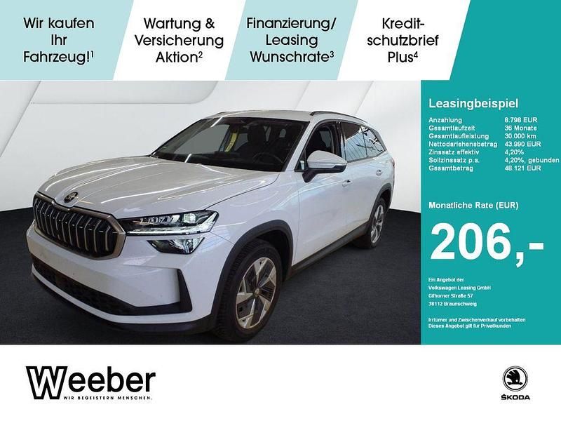 Weiß Gebraucht 2025 Skoda Kodiaq Selection SUV | 43.990 € (Superpreis) - Bild 1/4