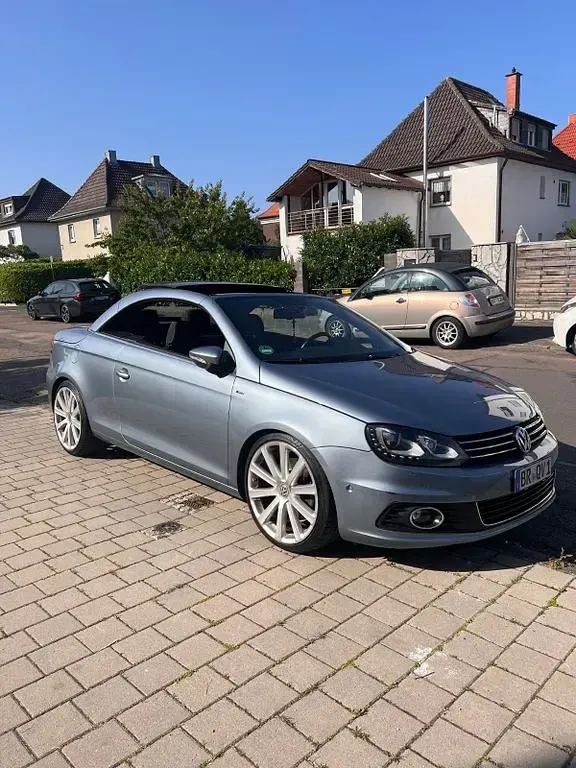Brugt VW Eos Cup 140 HK (102 kW) 2015 Blå Cabriolet
