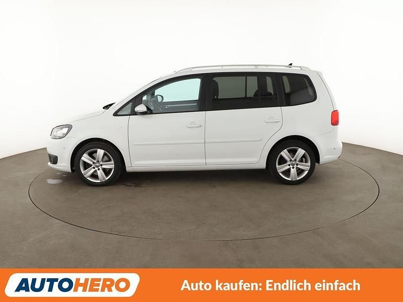 Gebraucht VW Touran Cup 140 PS (102 kW) 2015 Weiß Van / Kleinbus