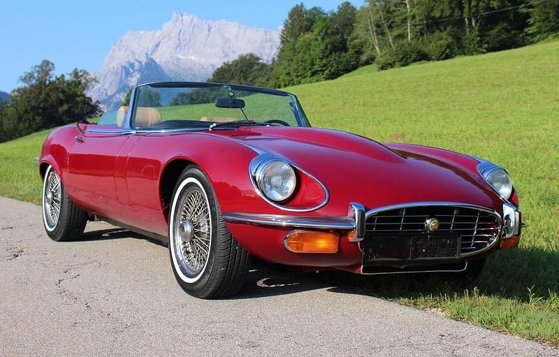Gebraucht Jaguar E-Type 268 PS (197 kW) 1974 Rot Cabrio