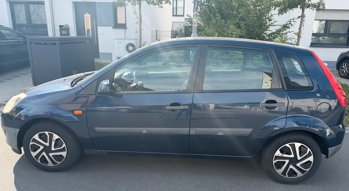 Gebraucht Ford Fiesta 2006 Blau Kleinwagen