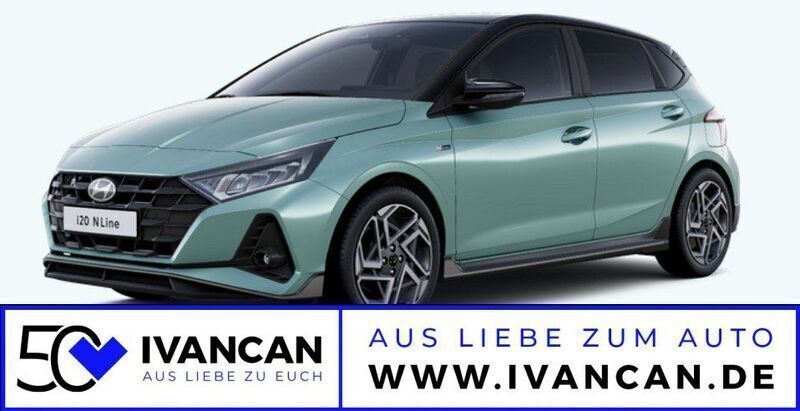 Mangrove green/ phantom black Neu 2025 Hyundai i20 N Line Kleinwagen | 22.890 € (Guter Preis) - Bild 1/1