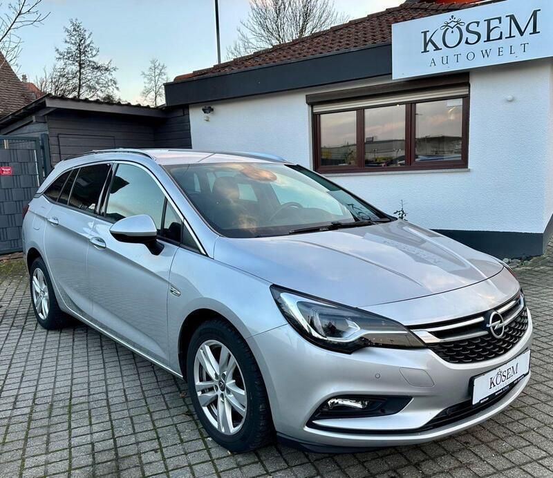 Silber Gebraucht 2018 Opel Astra Innovation Kombi | 9.990 € (Guter Preis) - Bild 1/4