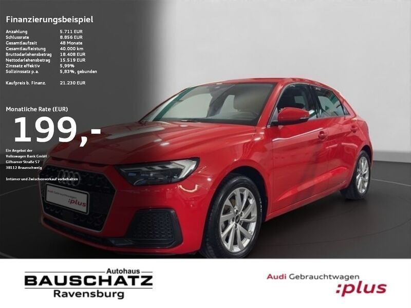 Misanorot perleffekt Gebraucht 2021 Audi A1 Sportback Advanced Plus Kleinwagen | 21.230 € (Fairer Preis) - Bild 1/2