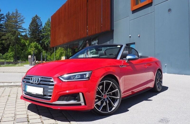 Rot Gebraucht 2017 Audi S5 Cabriolet Exclusive Cabrio | 34.900 € (Guter Preis) - Bild 1/4