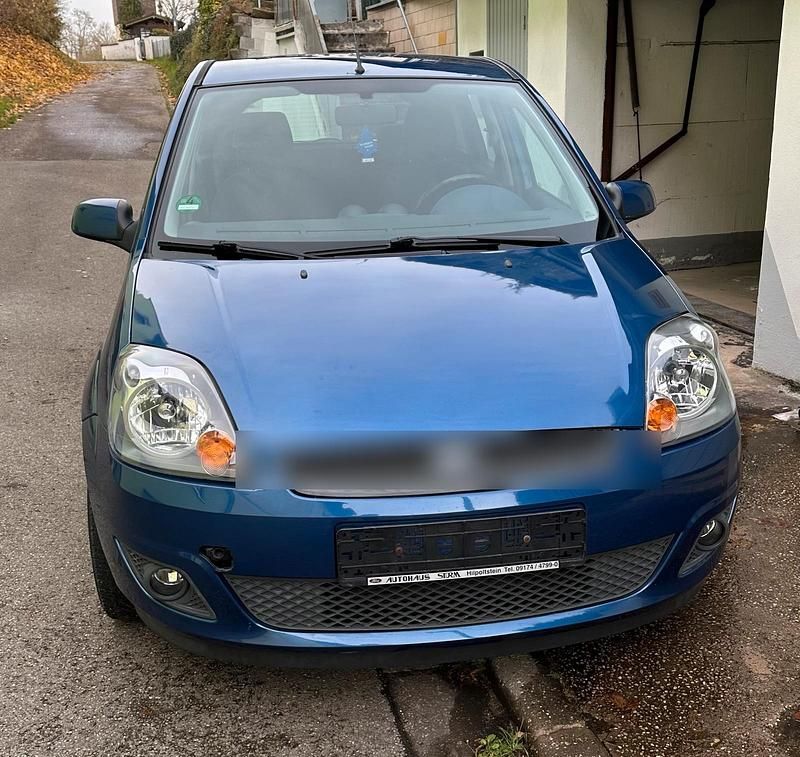 Blau Gebraucht 2007 Ford Fiesta Kleinwagen | 1.800 € (Fairer Preis) - Bild 1/4