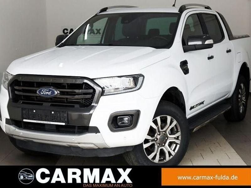 Frostweiß Gebraucht 2021 Ford Ranger Wildtrack Abholung | 32.400 € (Guter Preis) - Bild 1/4