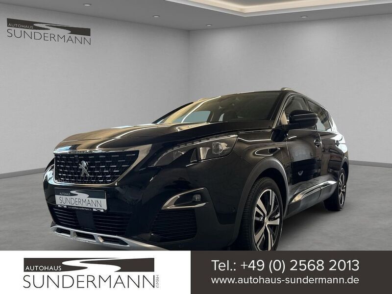 Schwarz Gebraucht 2021 Peugeot 5008 Allure Van / Kleinbus | 24.999 € (Fairer Preis) - Bild 1/4